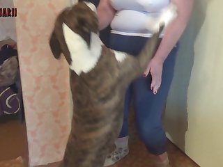 My Dirty Hobby - Young Girl have sex with a dog