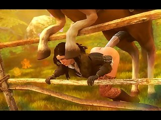 Yennefer Getting Pounded By A Horse (darktronicksfm)[horse]3D Bestiality